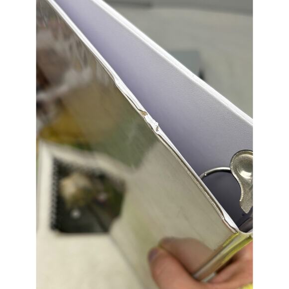 Keith Kimberlin 1" 3-Ring Binder & Spiral Notebook Kitten Playing Yarn Puppies - Picture 12 of 12